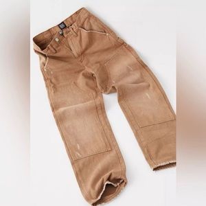 Urban outfitters BDG high rise carpenter Jean SZ 27 brown work pants